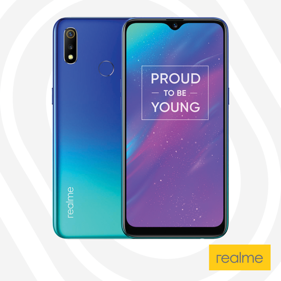Picture of Realme 3 3GB + 32GB (Pre Owned) - BLUE