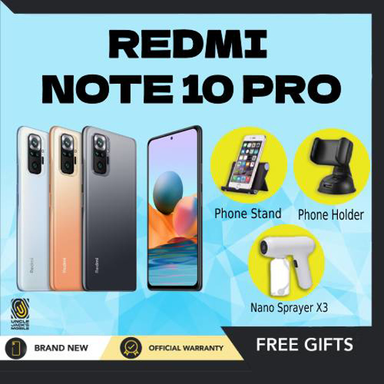 Picture of XIAOMI REDMI NOTE 10 PRO (8GB+128GB) - GREY