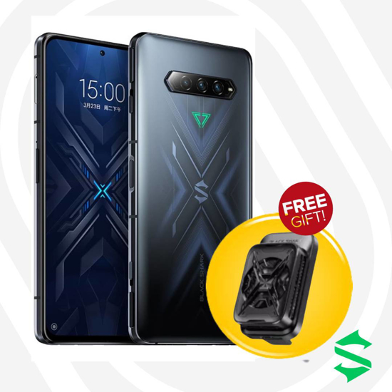 Picture of Black Shark 4 12GB + 256GB (Brand New Set) - BLACK