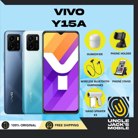 Picture of Vivo Y15A (4GB+64GB) - GREEN