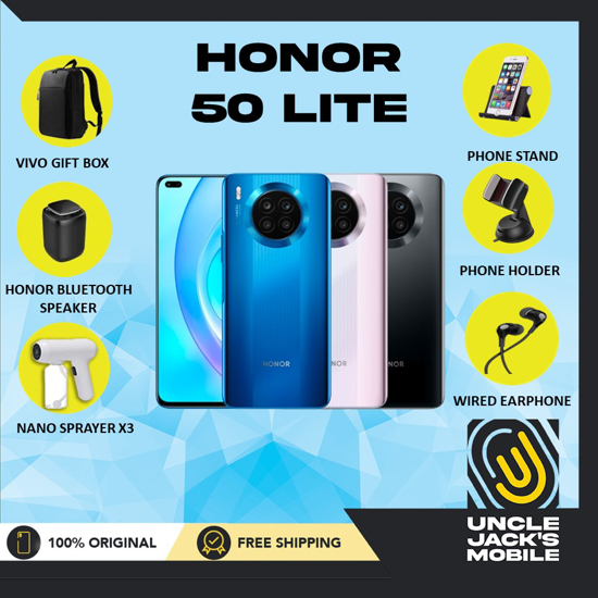 Picture of HONOR 50 Lite 5G (128GB) - SILVER