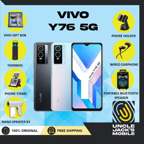 Picture of Vivo Y76 5G (8GB+128GB) - BLACK