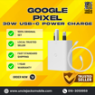 Picture of Original Google Pixel 30W USB-C Power Charger Rapid Fast Charging