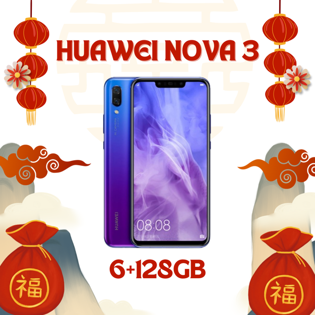 Picture of HUAWEI NOVA 3 (6+128GB) PRE OWNED